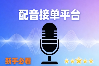 新手必看!配音接单平台有哪些?这5大平台让你轻松入门!