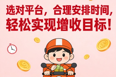 选对平台，合理安排时间，轻松实现增收目标