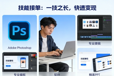 技能接单：一技之长，快速变现