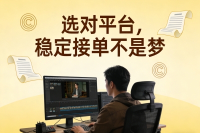 选对平台,稳定接单不是梦