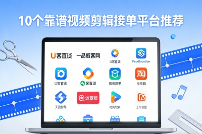 视频剪辑网上接单平台有哪些?这10个靠谱平台让你在家稳定接单!