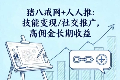 猪八戒网+人人推