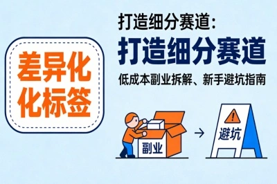 差异化标签，打造细分赛道