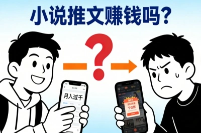 小说推文赚钱吗?5步从零到盈利实操指南,适合普通人的副业
