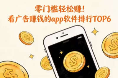 零门槛轻松赚!看广告赚钱的app软件排行TOP6,亲测靠谱!