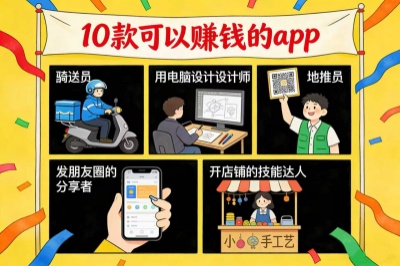 10款可以赚钱的app