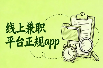 线上兼职平台正规app推荐:5个2025年热门选择,轻松上手赚钱