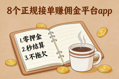 8个正规接单赚佣金的平台app，零押金秒结算不拖欠！