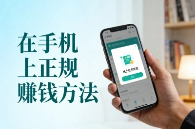 学生党/宝妈必看:在手机上正规赚钱方法推荐,这5种最靠谱