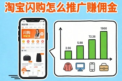 新手必看指南:淘宝闪购怎么推广赚佣金?掌握这5个高效方法