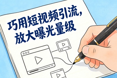 巧用短视频引流,放大曝光量级