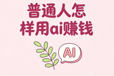 无需技术背景！普通人怎样用AI赚钱？揭秘5种低门槛副业