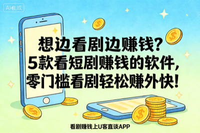想边看剧边赚钱？5款看短剧赚钱的软件，零门槛看剧轻松赚外快！