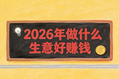 普通人必看!2026年做什么生意好赚钱?这5个领域潜力巨大!