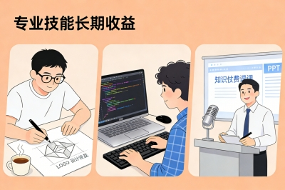 专业技能，长期收益
