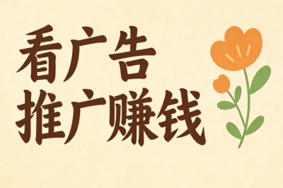 零成本变现推荐:看广告推广赚钱平台有哪些?亲测这5个稳定