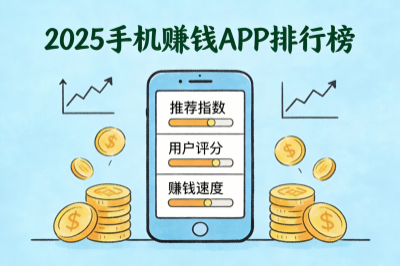 盘点！手机赚钱app排行榜前十名，零门槛秒提现，日赚50+不踩坑！