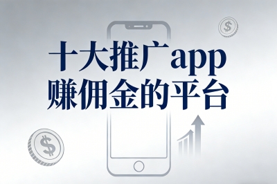 2026必看!十大推广app赚佣金的平台盘点,副业赚钱增收新选择