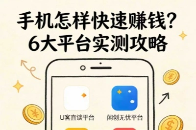 手机怎样快速赚钱平台解析