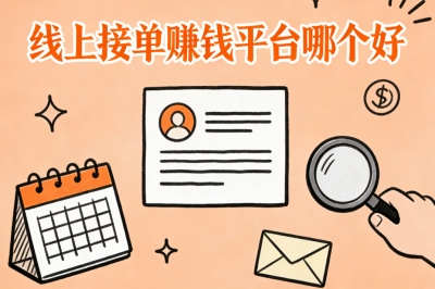 线上接单赚钱平台哪个好