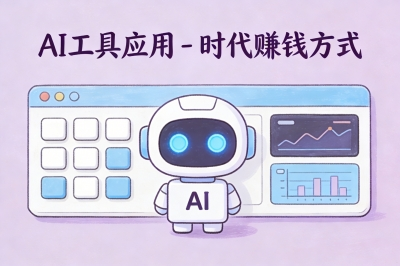 AI工具应用——跟上时代的赚钱方式