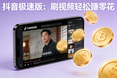 抖音极速版：刷视频轻松赚零花