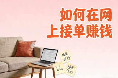 如何在网上接单赚钱