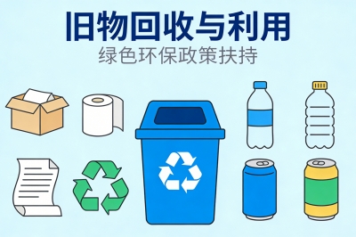 旧物回收与利用：政策扶持的绿色生意