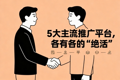 5大主流推广平台，各有各的“绝活”