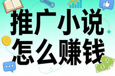 推广小说怎么赚钱?5个高效引流技巧,助你从零开始稳定月入增收