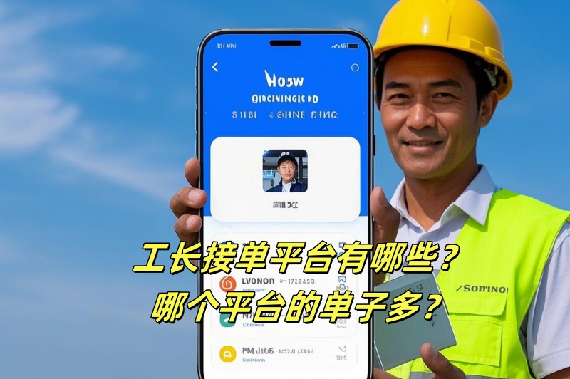 工长接单平台有哪些？哪个平台的单子多？