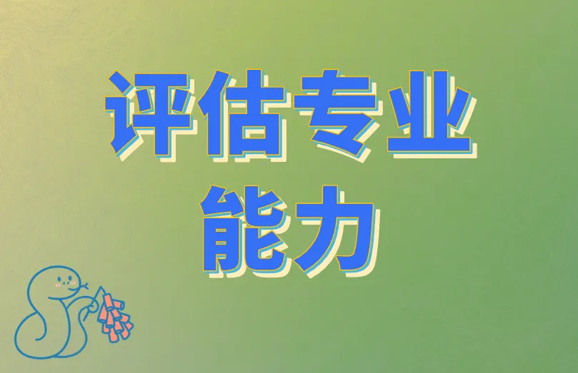 评估专业能力