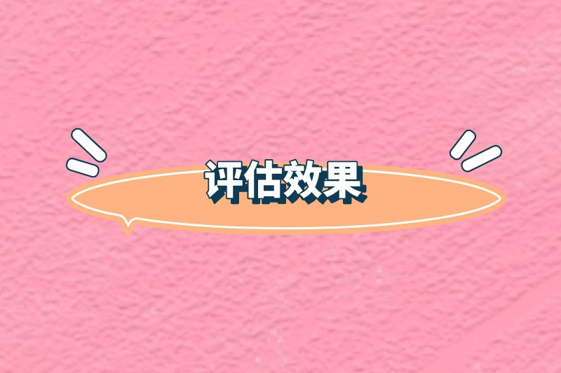 评估效果