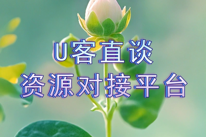 U客直谈资源对接平台