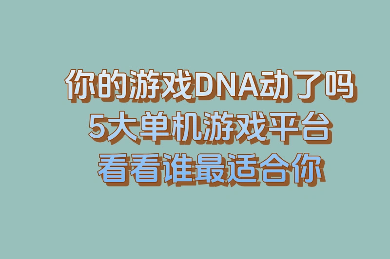 单机游戏平台有哪些?5大平台给你多样选择