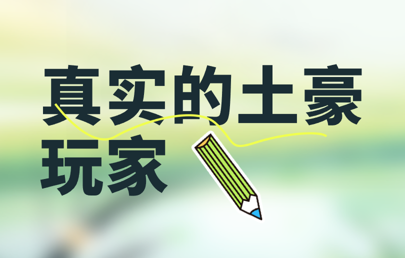 真实的土豪玩家