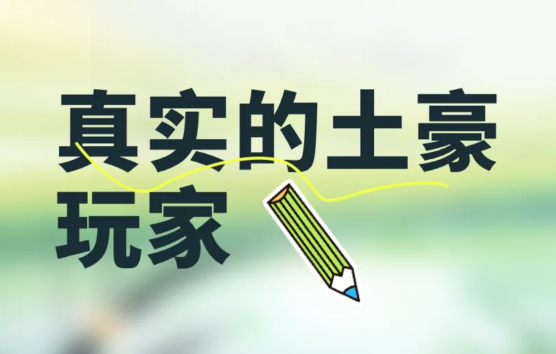 真实的土豪玩家