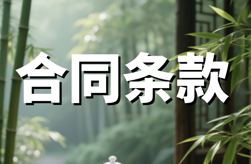 合同条款
