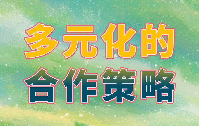 多元化的合作策略