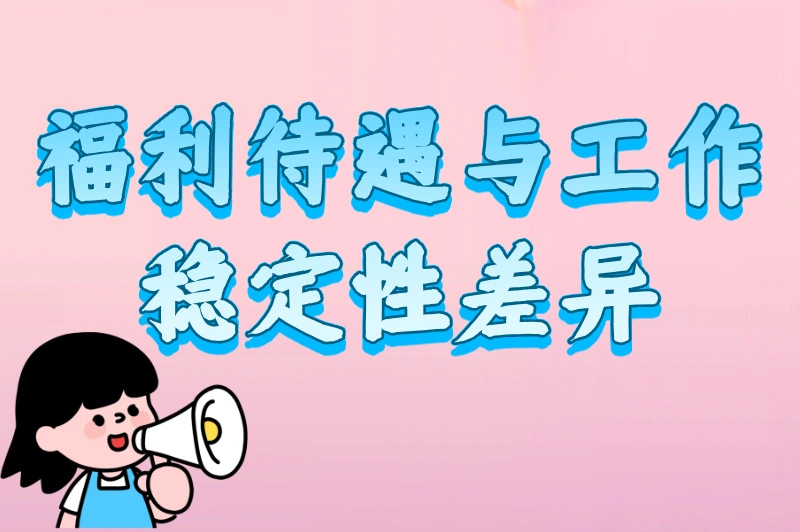 福利待遇与工作稳定性差异