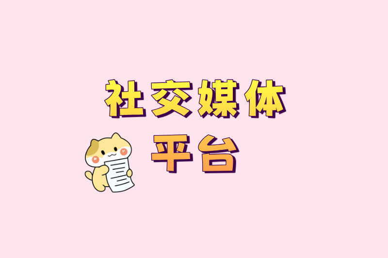 社交媒体平台