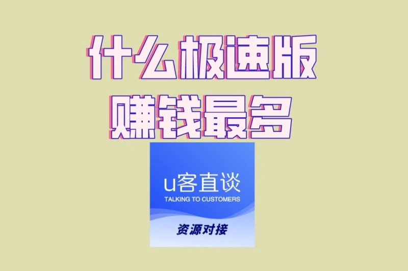 什么极速版赚钱最多