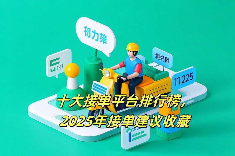 十大接单平台排行榜，2025年接单建议收藏