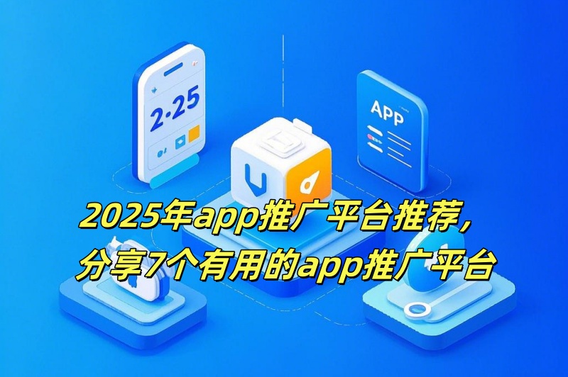 2025年app推广平台推荐，分享7个有用的app推广平台