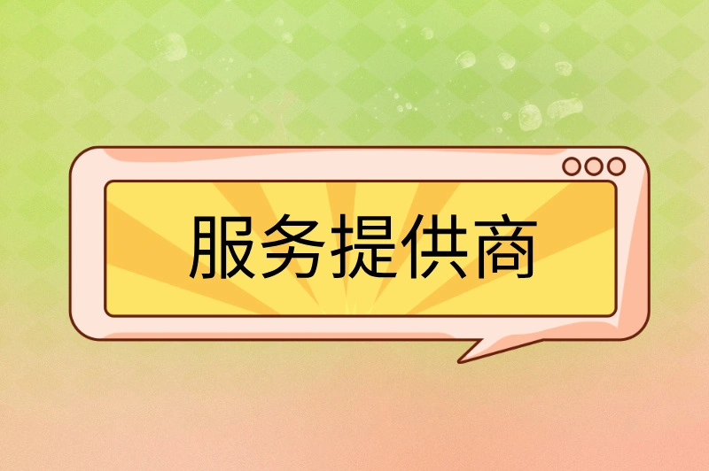 服务提供商什么意思?教你一招,快速入门!