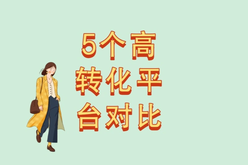 5个高转化平台对比