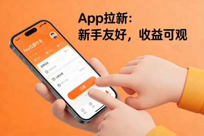 App拉新：新手友好，收益可观