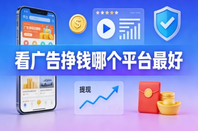 看广告挣钱哪个平台最好:5个零门槛起步推荐,轻松日赚稳定零花钱
