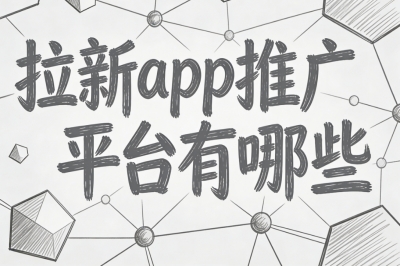 拉新app推广平台有哪些