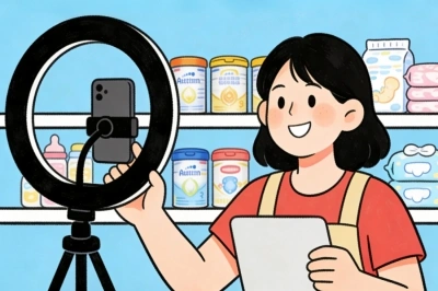 母婴专场直播带货